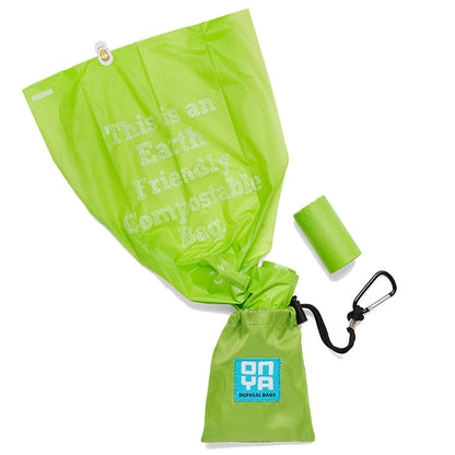 Dog Waste Disposal Bags and Carry Pouch