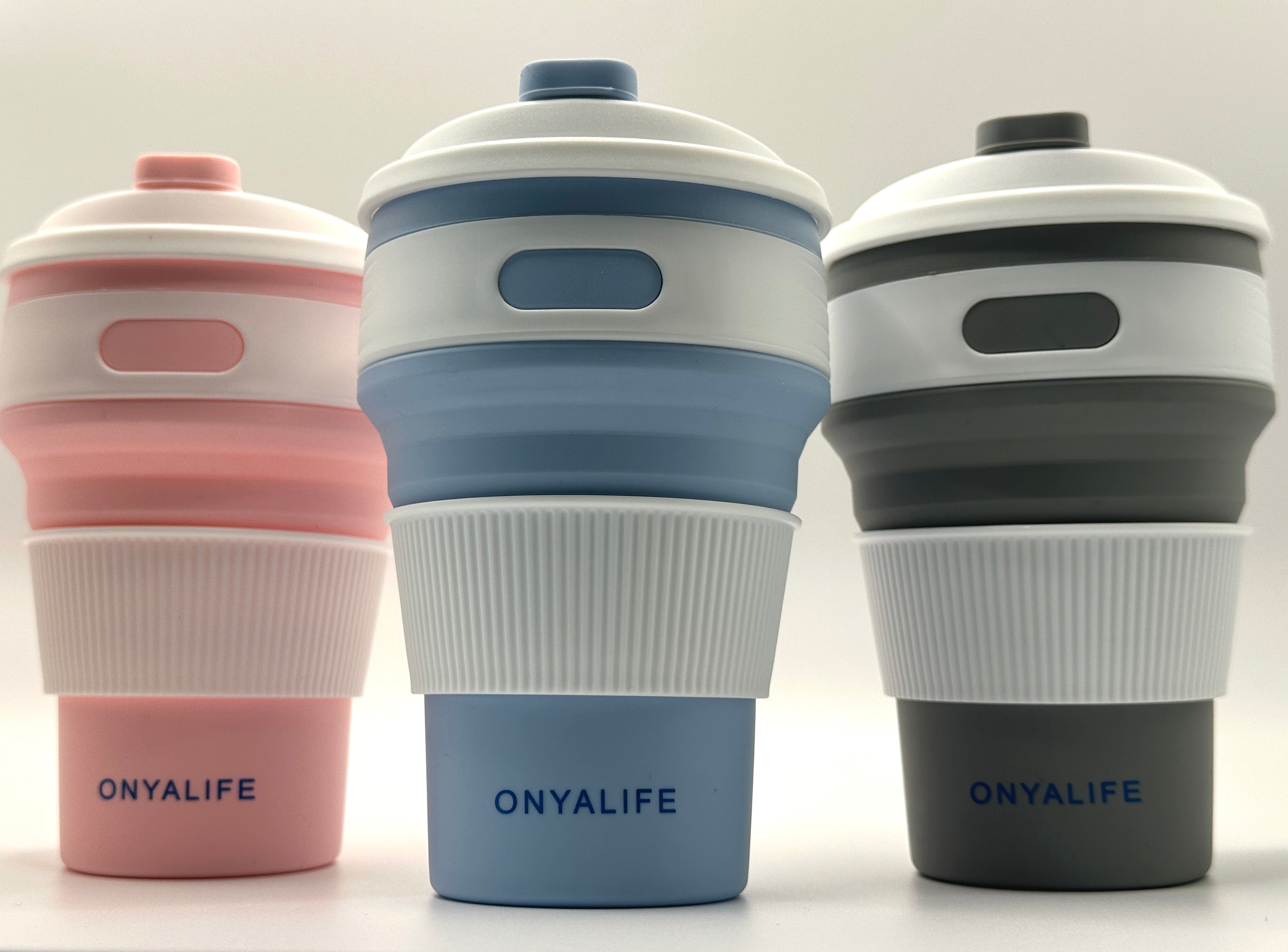 Collapsible Silicone Coffee Cup